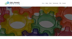 Desktop Screenshot of gelfanddesign.com
